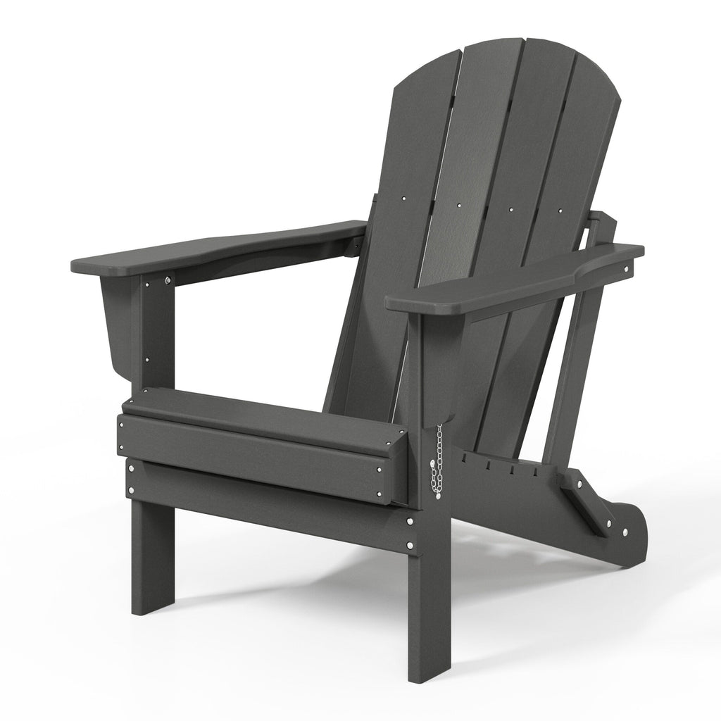 Chaises pliantes Adirondack Polytrends Laguna résistantes aux intempéries (lot de 2)