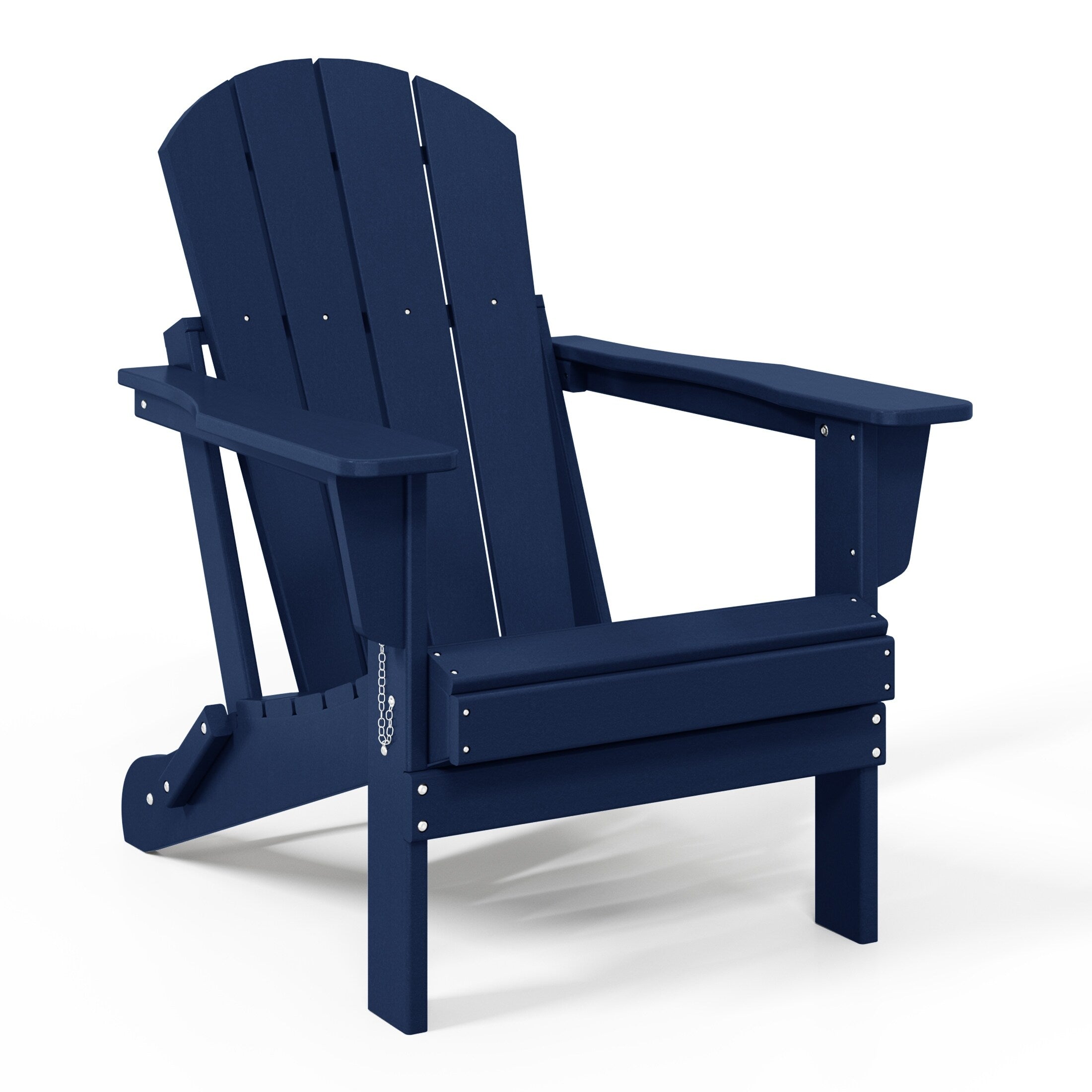 Chaises pliantes Adirondack Polytrends Laguna résistantes aux intempéries (lot de 2)
