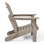Chaises pliantes Adirondack Polytrends Laguna résistantes aux intempéries (lot de 2)