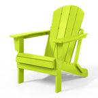 Chaises pliantes Adirondack Polytrends Laguna résistantes aux intempéries (lot de 2)