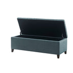 Banc de rangement rembourré à plateau capitonné Madison Park Sasha
