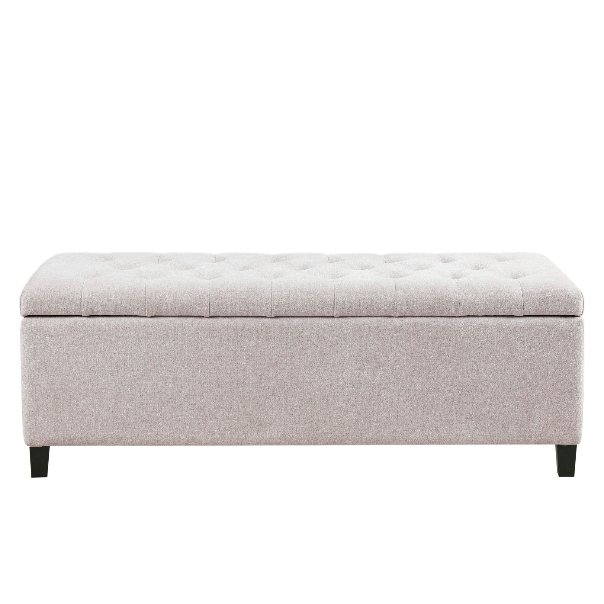 Banc de rangement rembourré à plateau capitonné Madison Park Sasha