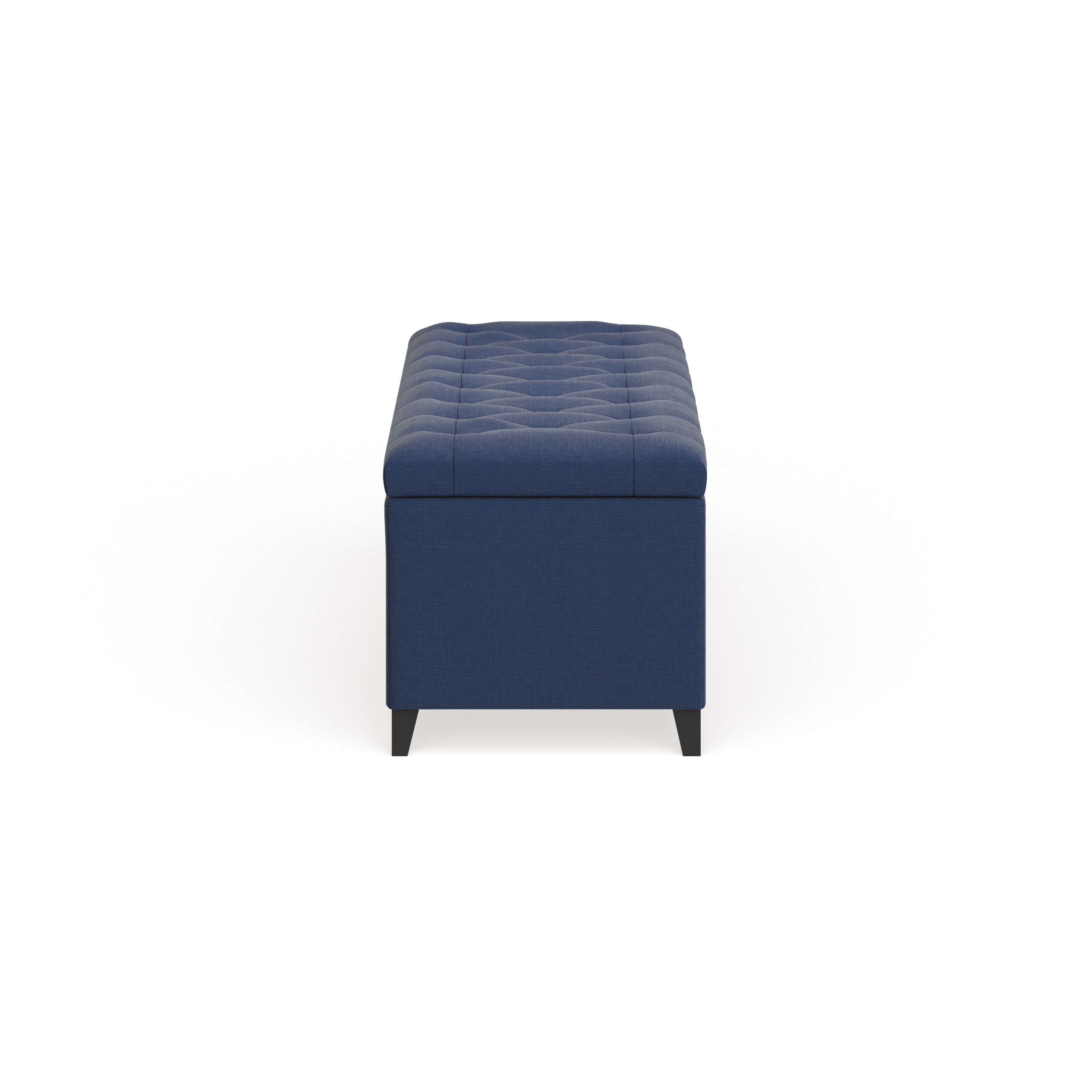 Banc de rangement rembourré à plateau capitonné Madison Park Sasha