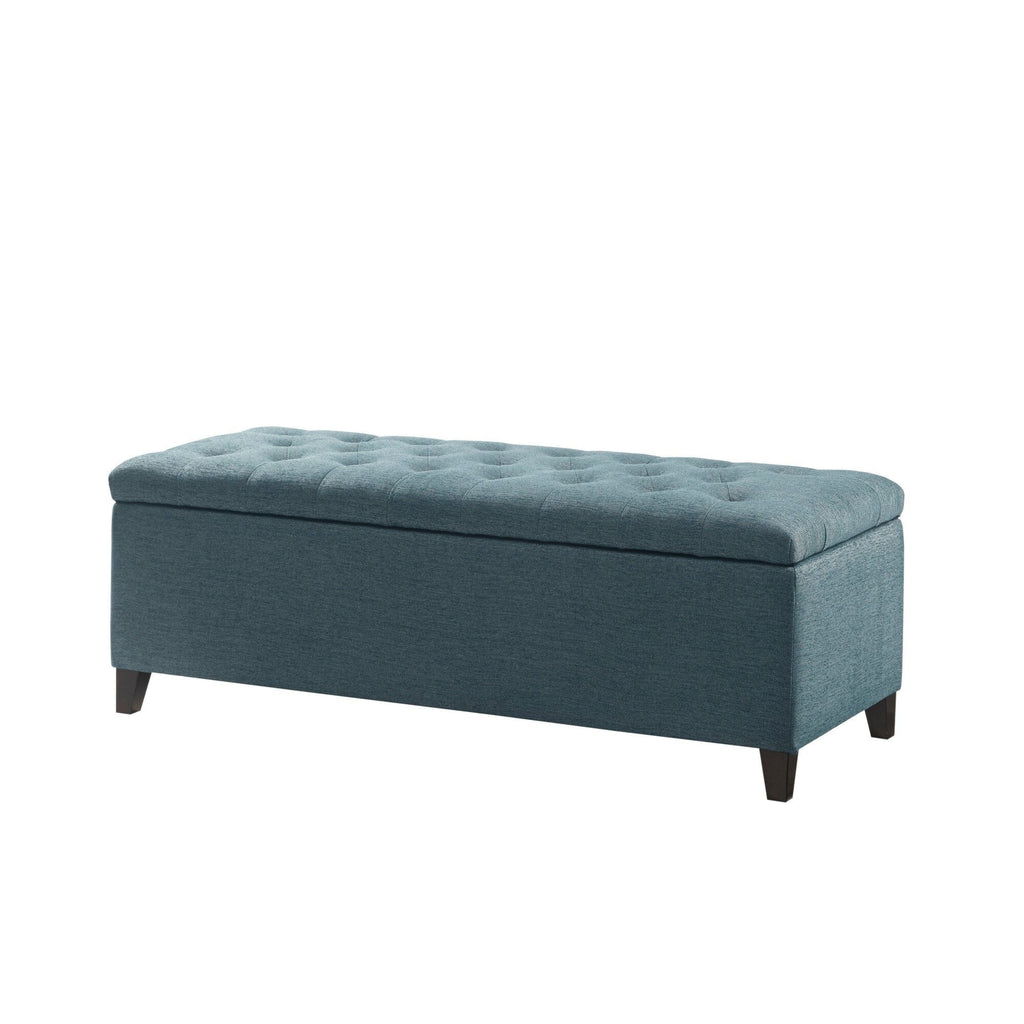 Banc de rangement rembourré à plateau capitonné Madison Park Sasha