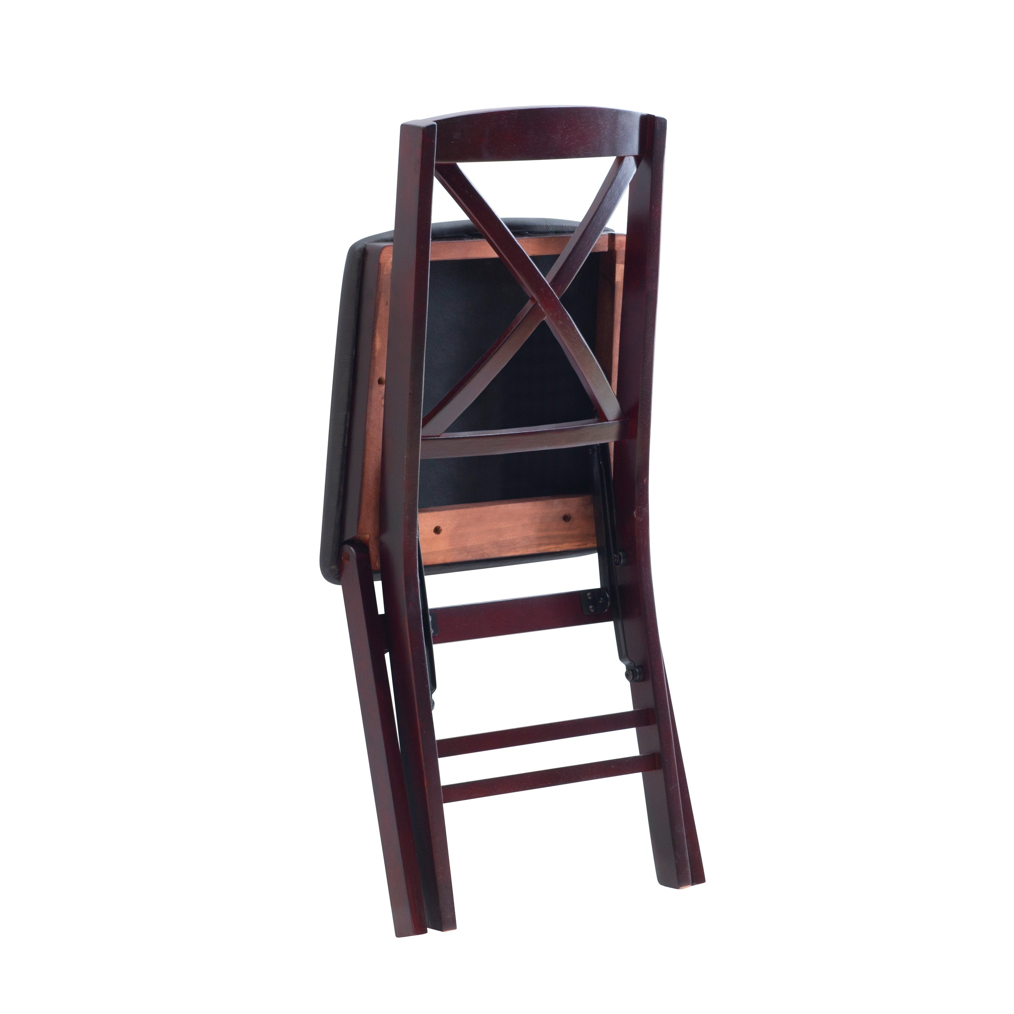 Chaise pliante Porch &amp; Den Espresso (lot de 2)