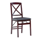 Chaise pliante Porch &amp; Den Espresso (lot de 2)