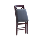 Chaise pliante Porch &amp; Den Espresso (lot de 2)