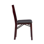 Chaise pliante Porch &amp; Den Espresso (lot de 2)