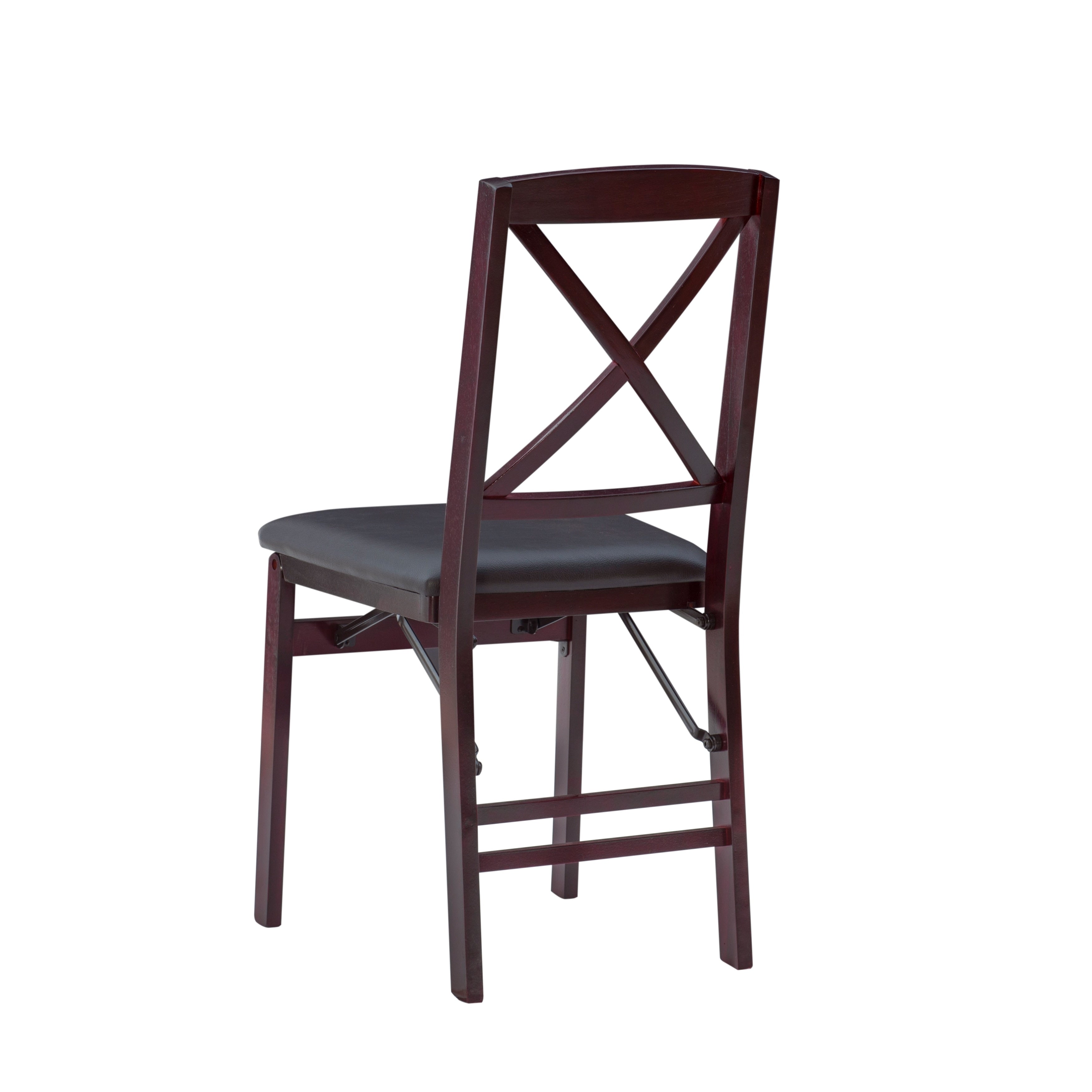 Chaise pliante Porch &amp; Den Espresso (lot de 2)