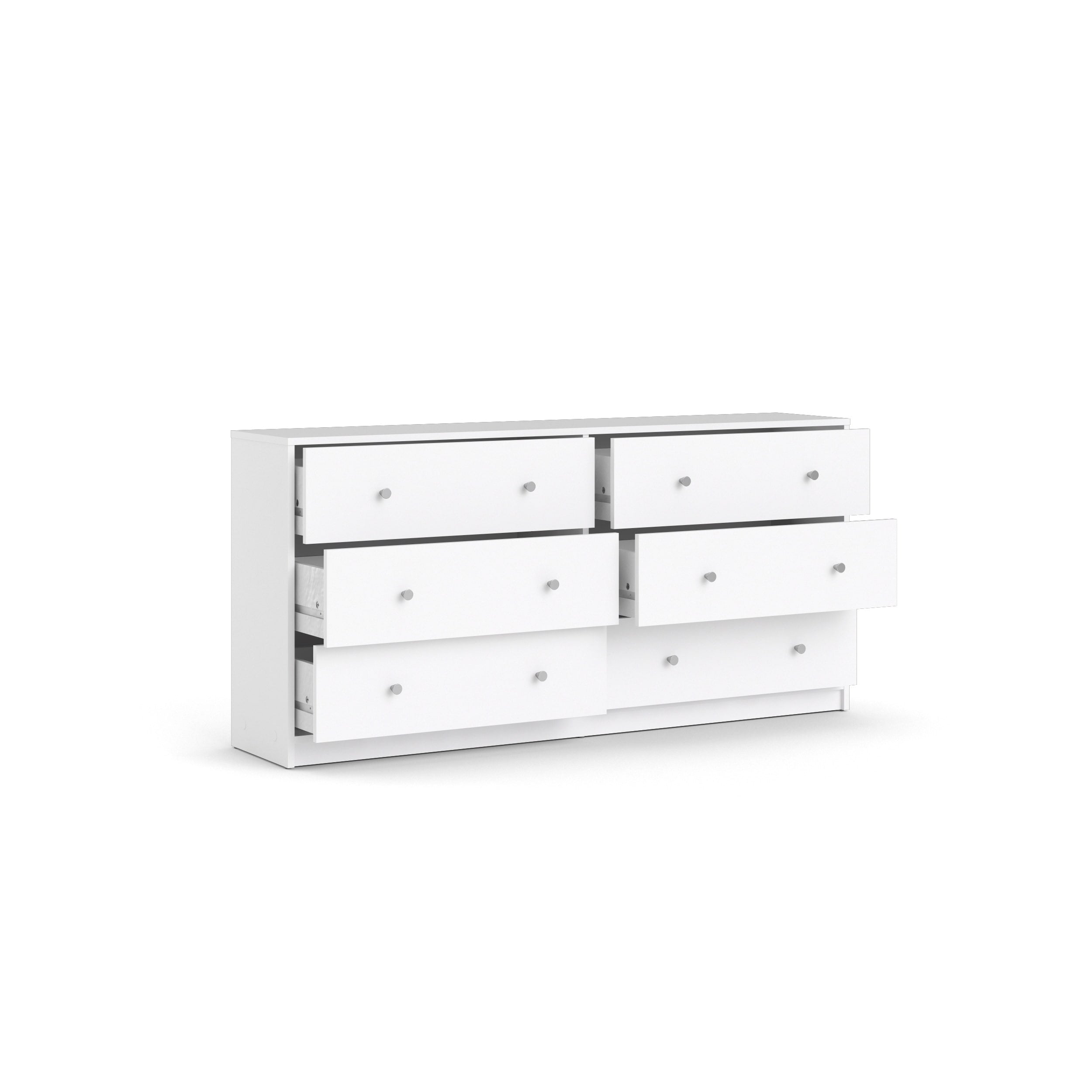 Porch &amp; Den Zoe Commode double à 6 tiroirs