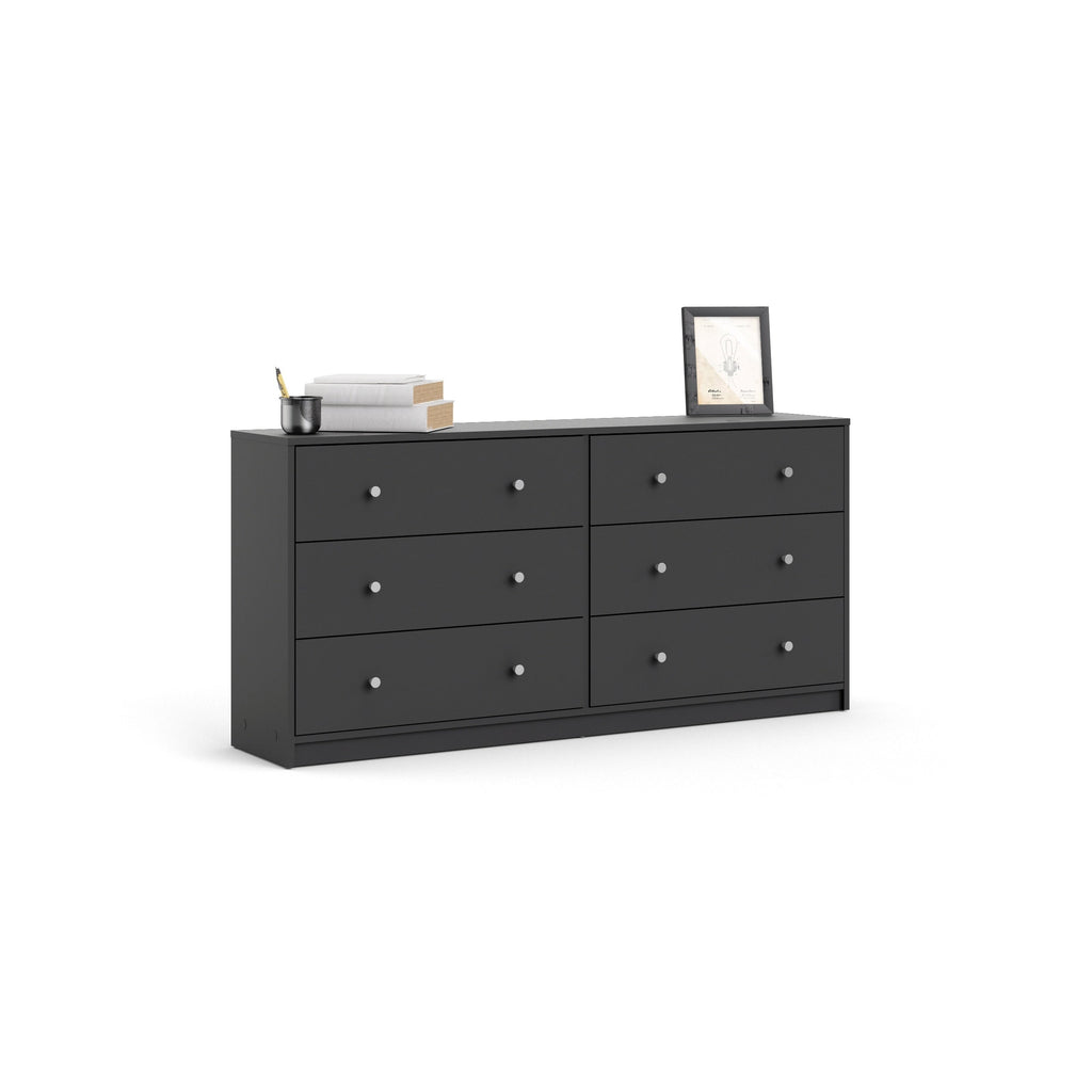Porch &amp; Den Zoe Commode double à 6 tiroirs