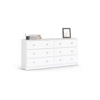 Porch &amp; Den Zoe Commode double à 6 tiroirs