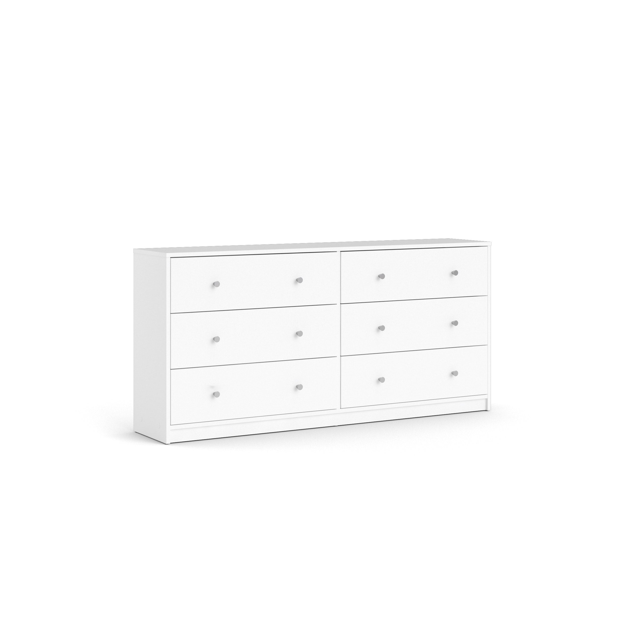 Porch &amp; Den Zoe Commode double à 6 tiroirs