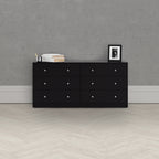 Porch &amp; Den Zoe Commode double à 6 tiroirs