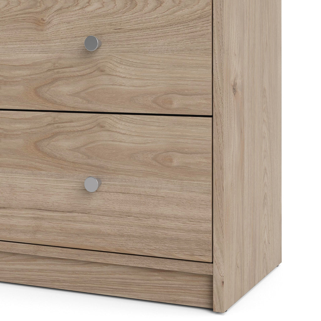 Porch &amp; Den Zoe Commode double à 6 tiroirs