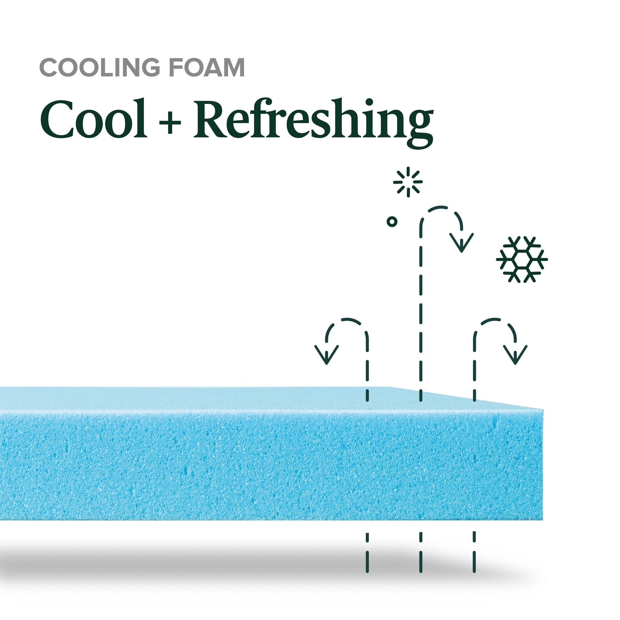 Matelas en mousse à mémoire de forme Priage by Zinus de 8 pouces au thé vert
