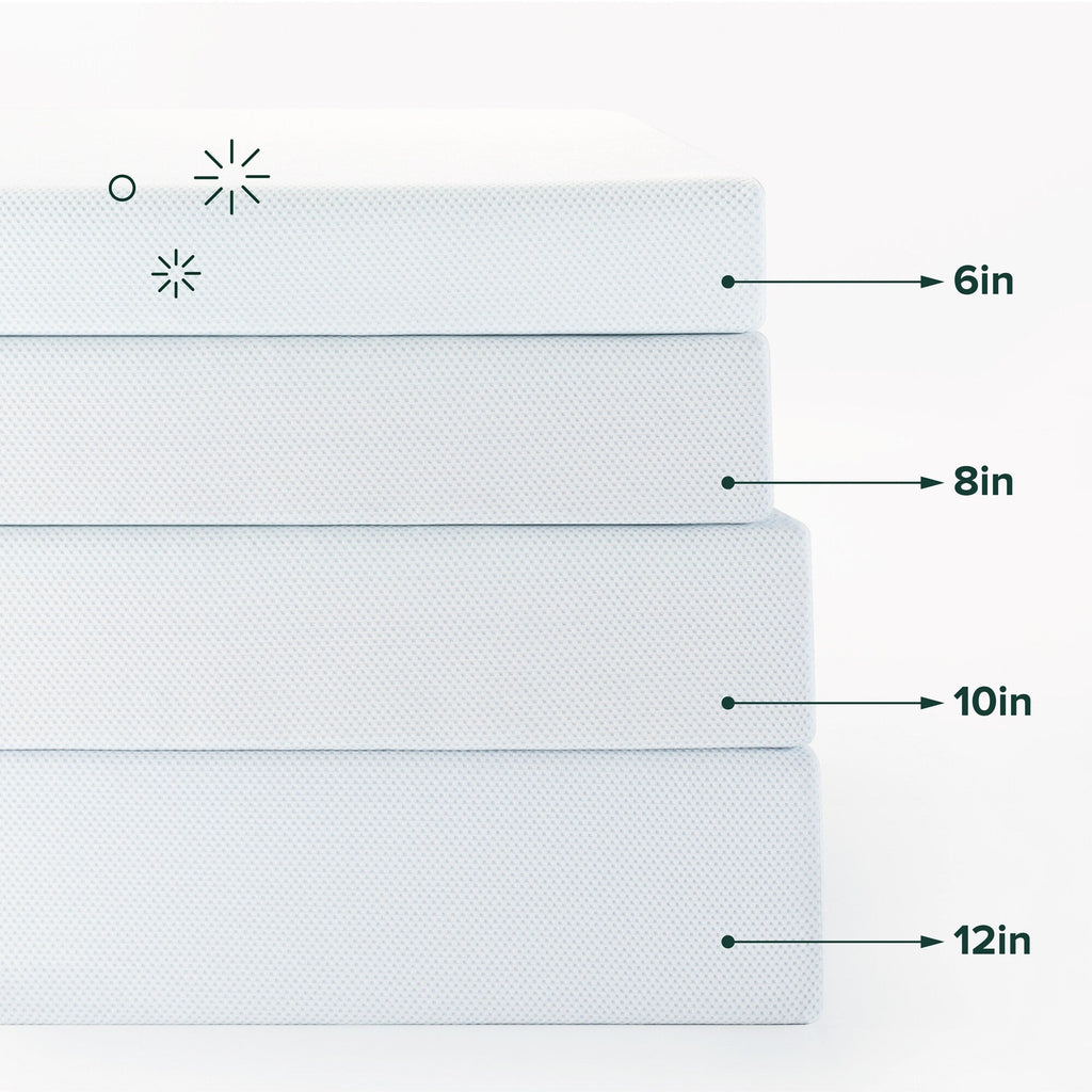 Matelas en mousse à mémoire de forme Priage by Zinus de 8 pouces au thé vert