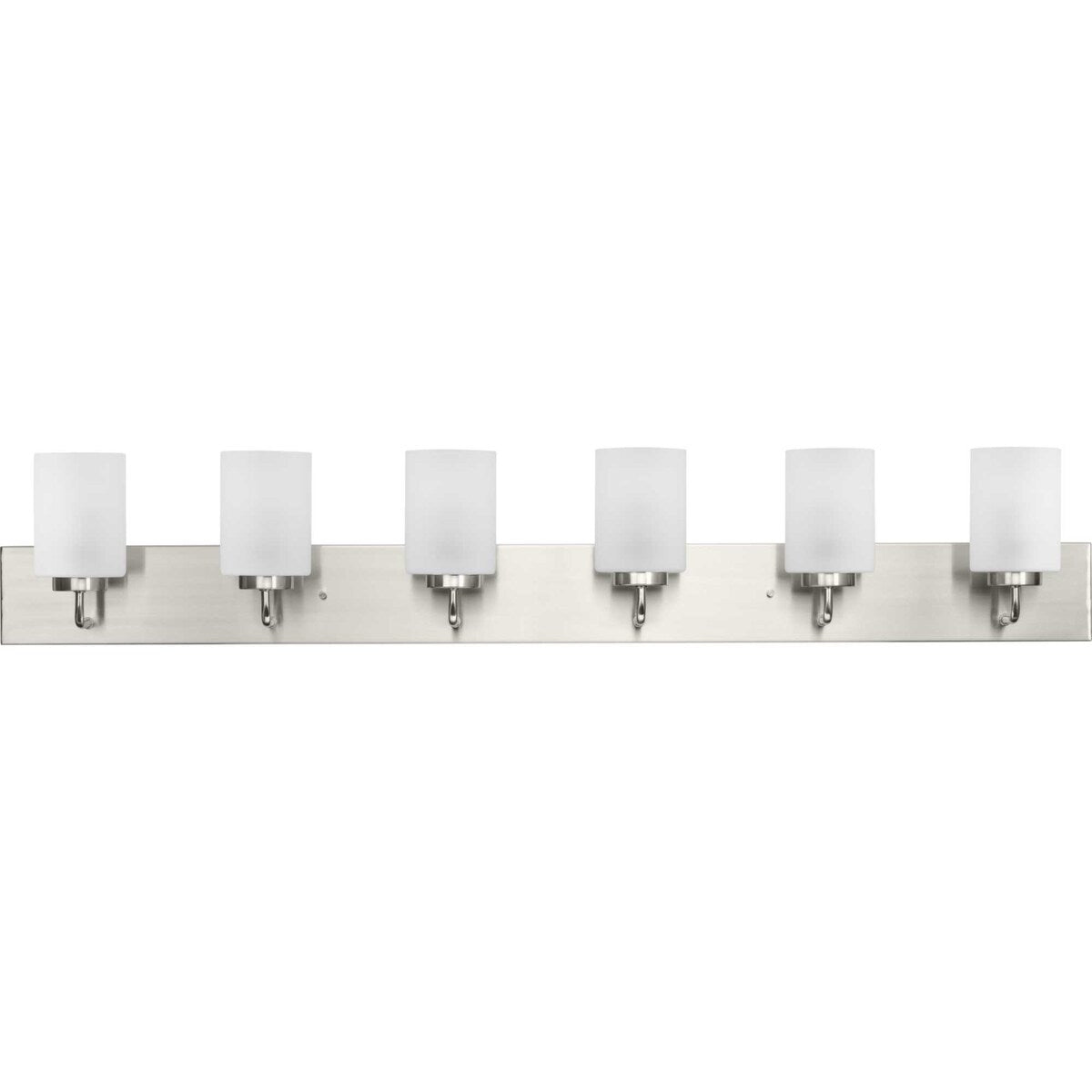 Luminaire de vanité large à 6 lampes Merry 6 lumières Progress Lighting P300421