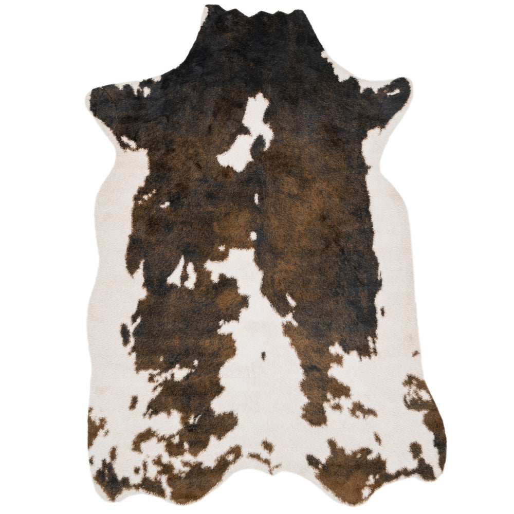 Tapis en fausse peau de vache Yosemite d'Alexander Home