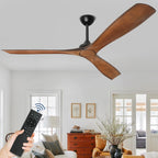 Ventilateur de plafond à distance avec lumières encastrées