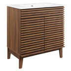 Meuble-lavabo de salle de bain Render 30