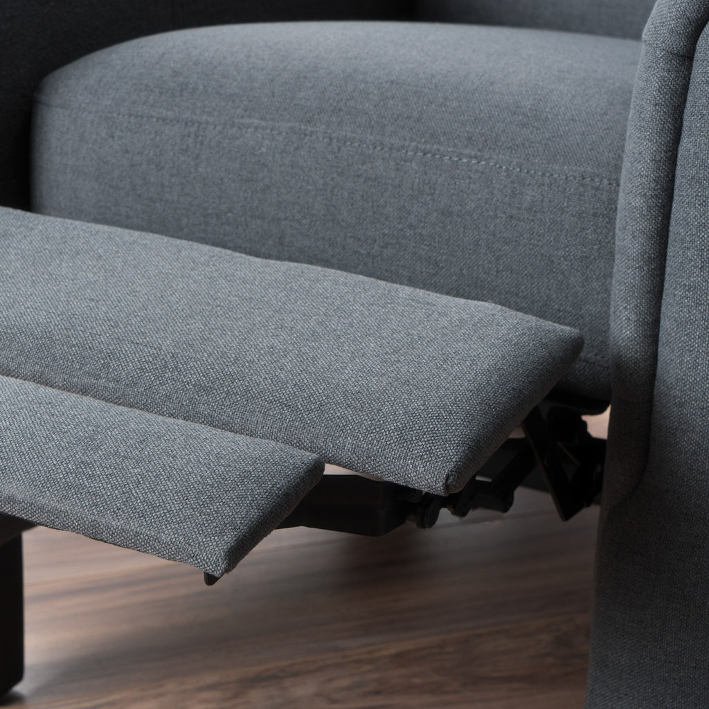 Fauteuil inclinable en cuir PU ultra-confortable Roomfitters, fauteuil inclinable luxueux pour salon ou chambre à coucher