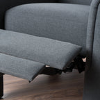 Fauteuil inclinable en cuir PU ultra-confortable Roomfitters, fauteuil inclinable luxueux pour salon ou chambre à coucher