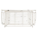 Étagère de boulangerie d'extérieur à 4 niveaux en fer forgé victorien SAFAVIEH Bryn - 25 po L x 15 po P x 63 po H - 25L x 15P x 63H