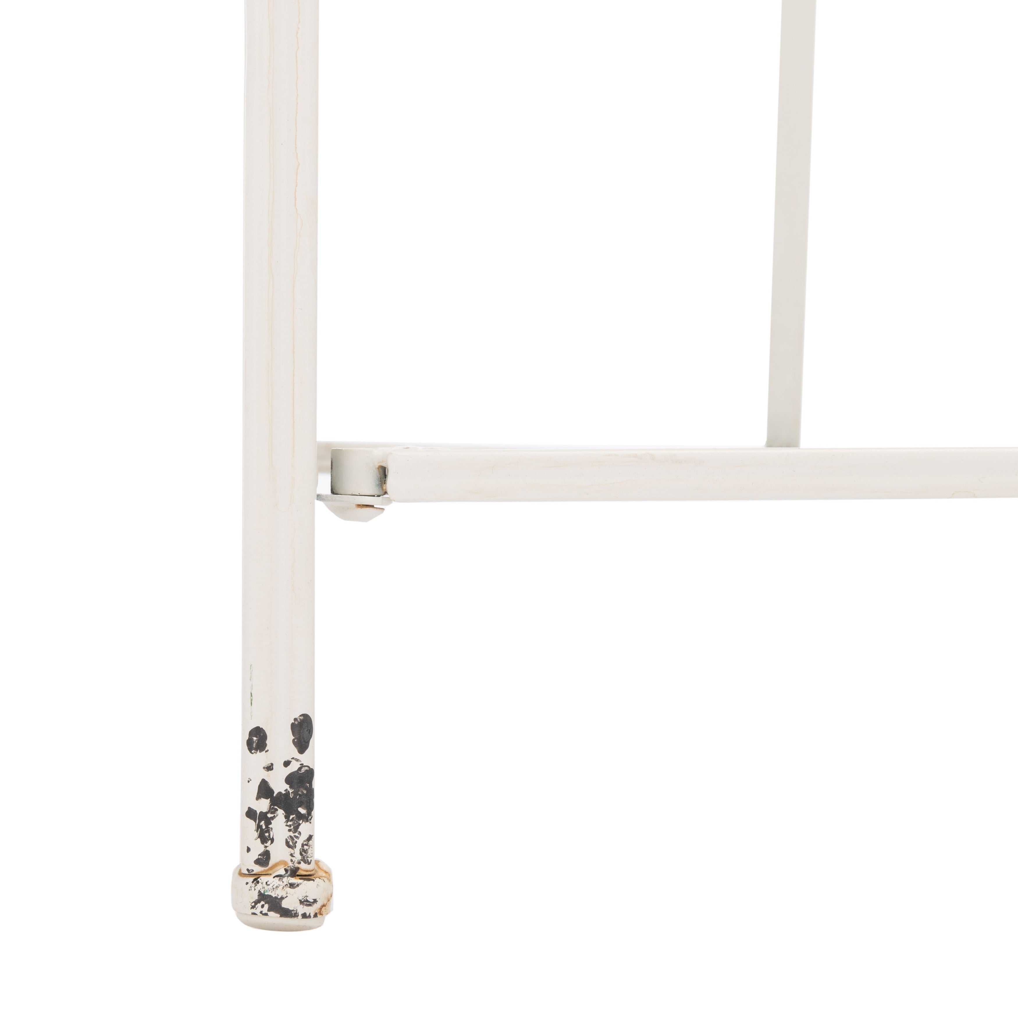 Étagère de boulangerie d'extérieur à 4 niveaux en fer forgé victorien SAFAVIEH Bryn - 25 po L x 15 po P x 63 po H - 25L x 15P x 63H