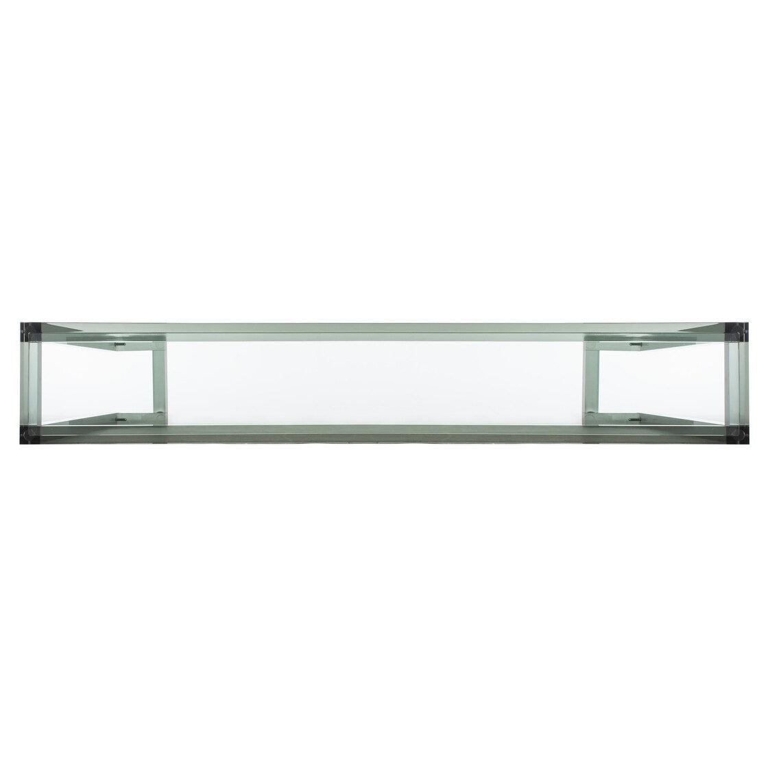 Console Safavieh Couture Camryn en acrylique transparent (60 l x 10 l x 30 h)