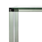 Console Safavieh Couture Camryn en acrylique transparent (60 l x 10 l x 30 h)