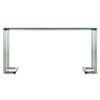 Console Safavieh Couture Camryn en acrylique transparent (60 l x 10 l x 30 h)