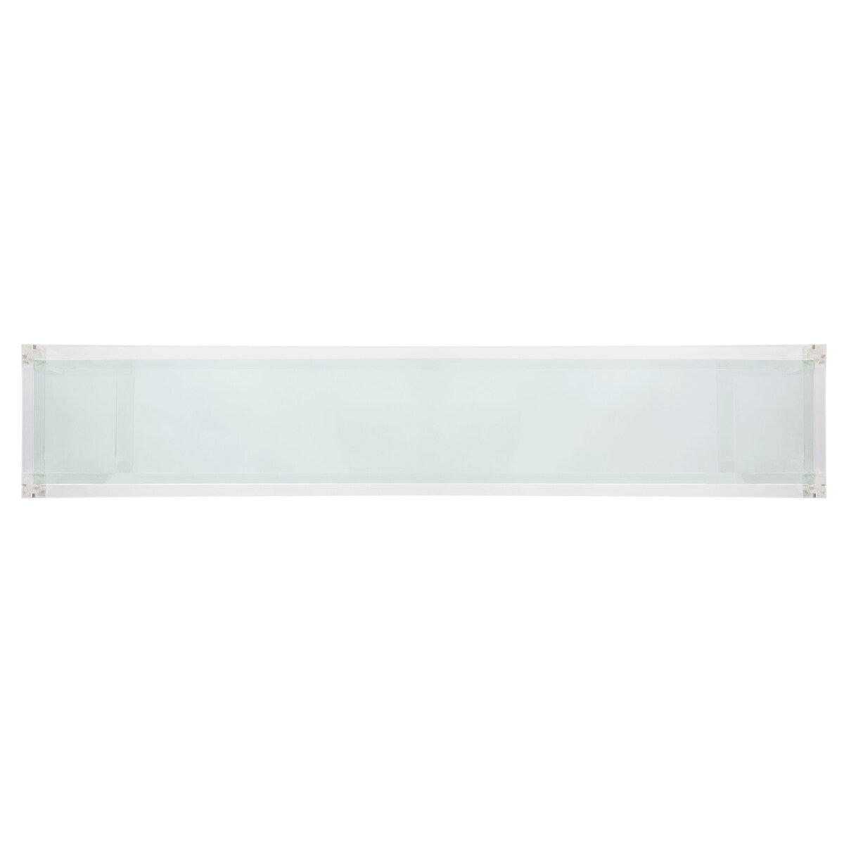 Console Safavieh Couture Camryn en acrylique transparent (60 l x 10 l x 30 h)