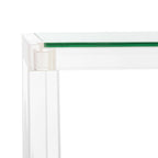 Console Safavieh Couture Camryn en acrylique transparent (60 l x 10 l x 30 h)