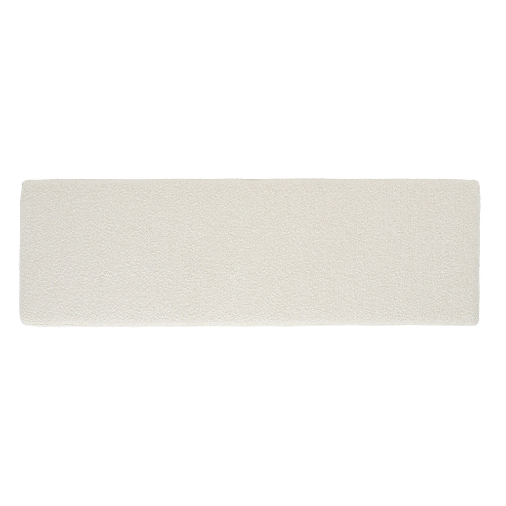 Banc de rangement SAFAVIEH Couture Sunneva Boucle - 61 po L x 20 po P x 19 po H - 61L x 20P x 19H