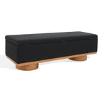 Banc de rangement SAFAVIEH Couture Sunneva Boucle - 61 po L x 20 po P x 19 po H - 61L x 20P x 19H