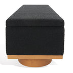 Banc de rangement SAFAVIEH Couture Sunneva Boucle - 61 po L x 20 po P x 19 po H - 61L x 20P x 19H