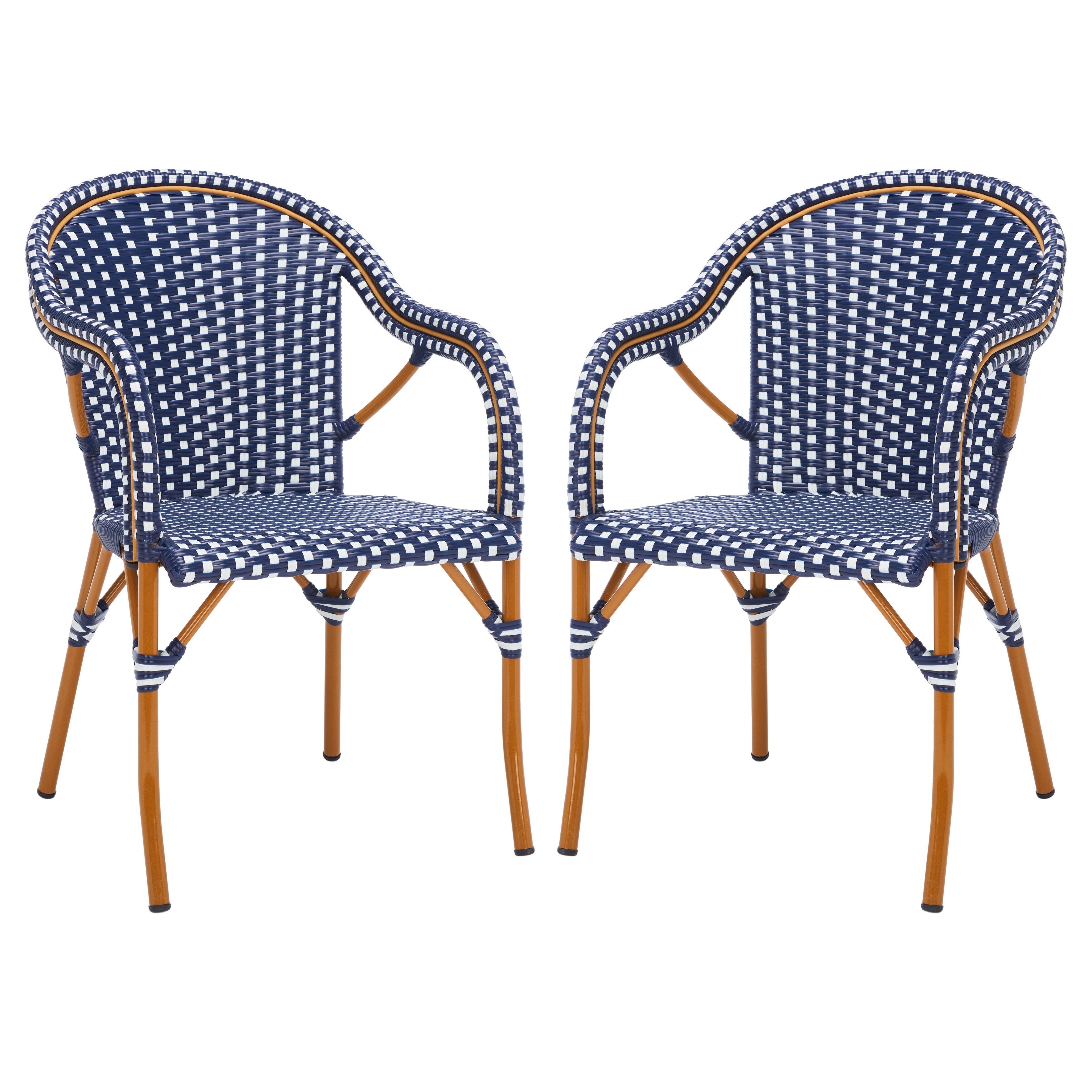 Fauteuil SAFAVIEH Doreth (lot de 2) - 23 L x 36 P x 25 H