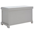 Banc de rangement tressé Euphemia marron SAFAVIEH - 33,5 x 16,1 x 19,9 - 34L x 16P x 20H