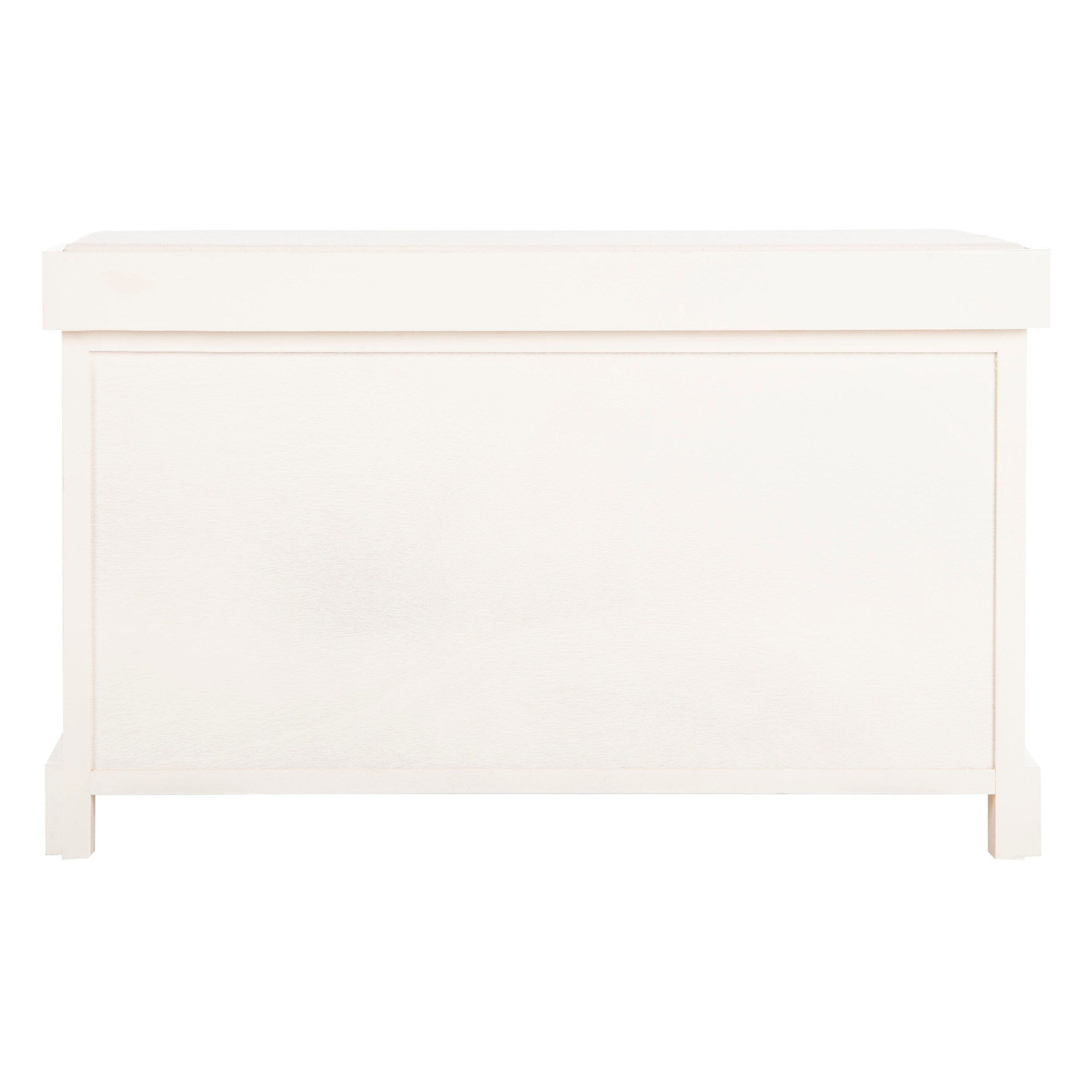 Banc de rangement tressé Euphemia marron SAFAVIEH - 33,5 x 16,1 x 19,9 - 34L x 16P x 20H