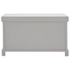 Banc de rangement tressé Euphemia marron SAFAVIEH - 33,5 x 16,1 x 19,9 - 34L x 16P x 20H