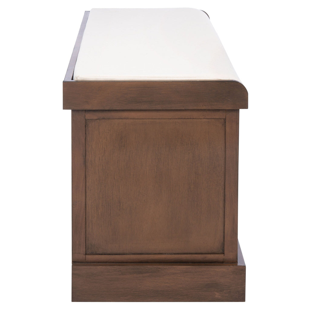 Banc de rangement à 3 tiroirs avec coussins SAFAVIEH Fiorello - 47,3 L x 15 L x 19 H - 47 L x 15 P x 19 H
