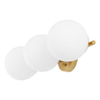 Applique murale traditionnelle SAFAVIEH Lighting Lambrini 21 (3 ampoules) - 6 L x 8 P x 21 H - 21 L x 8 P x 6 H
