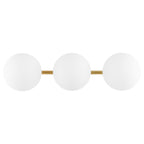Applique murale traditionnelle SAFAVIEH Lighting Lambrini 21 (3 ampoules) - 6 L x 8 P x 21 H - 21 L x 8 P x 6 H