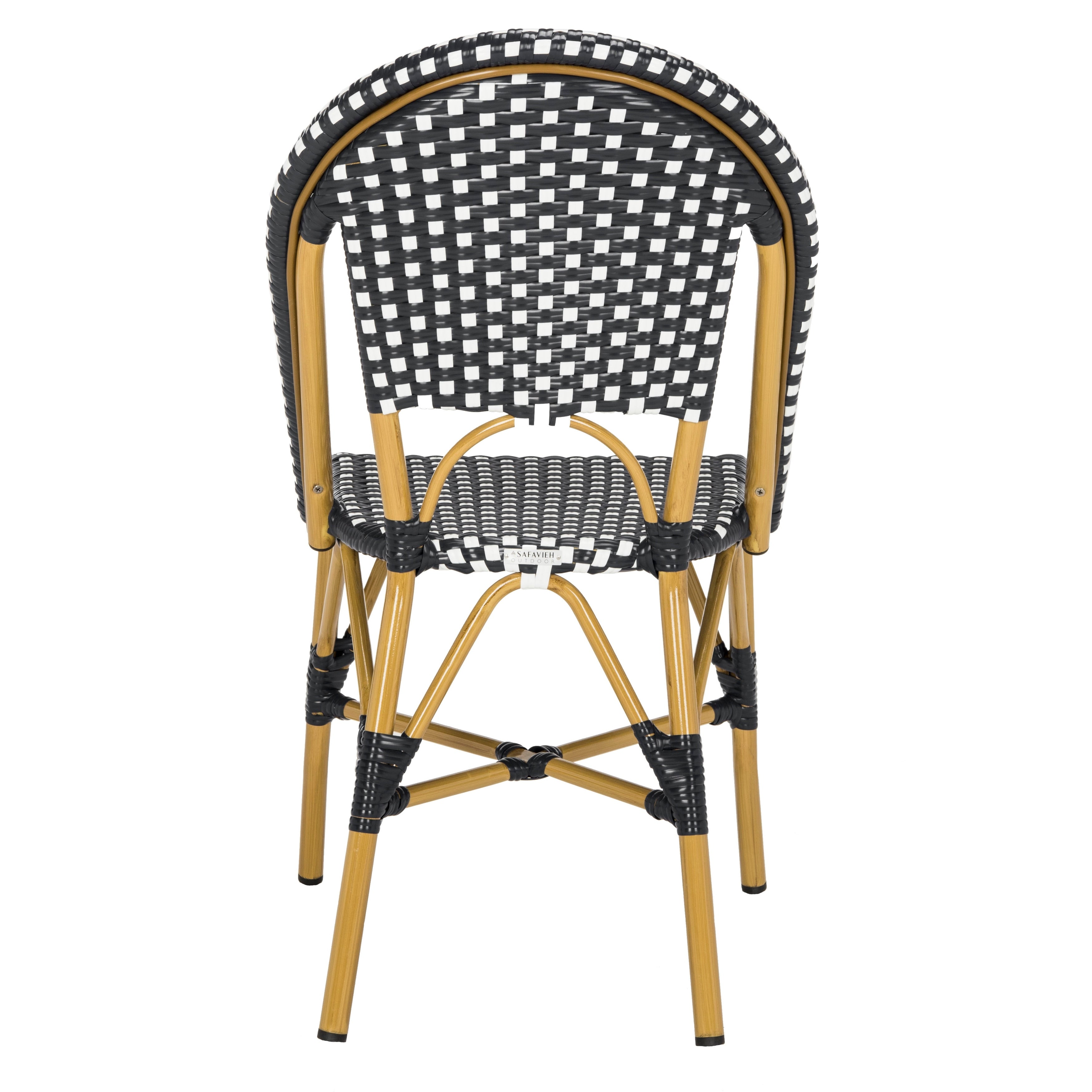 Chaise de salle à manger empilable SAFAVIEH Marolyn (lot de 2) - 18 L x 22 P x 35 H