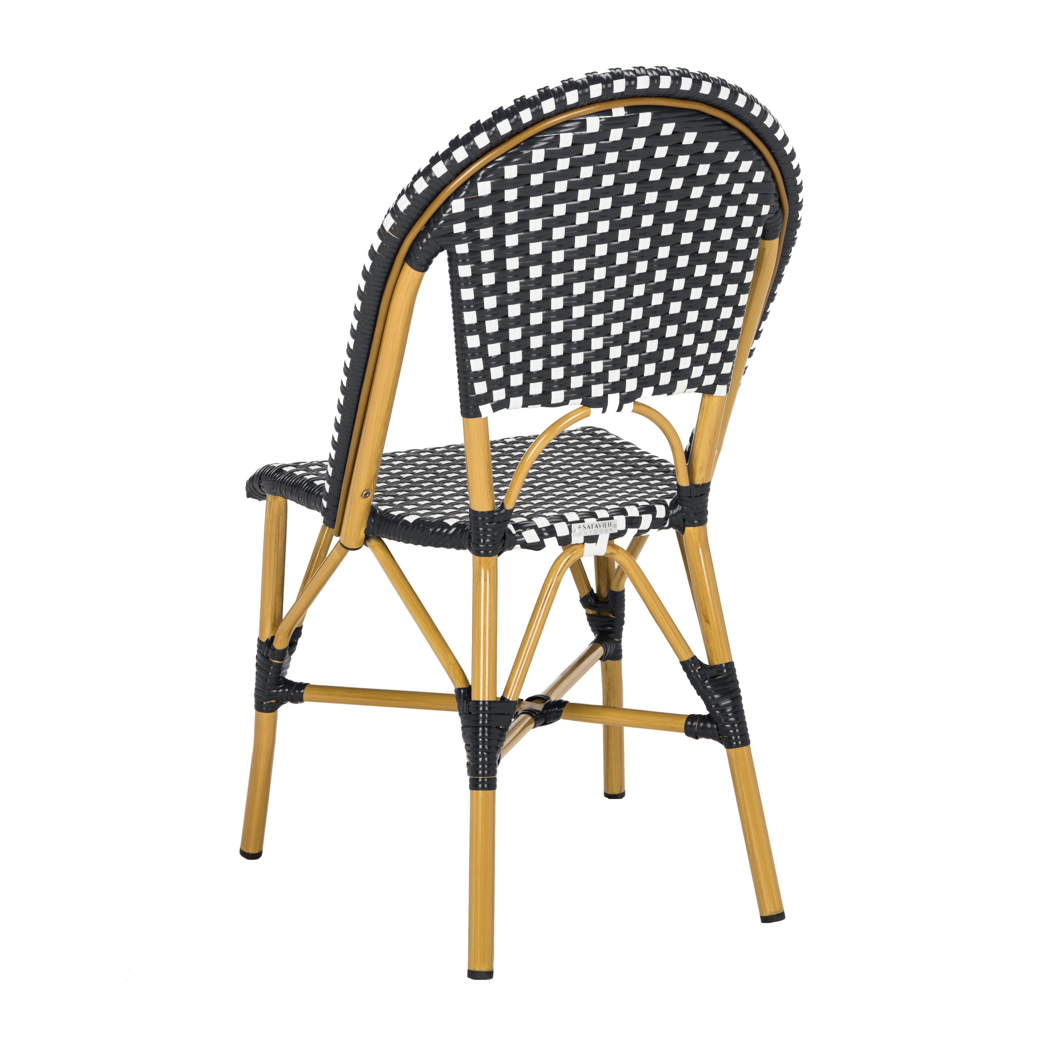 Chaise de salle à manger empilable SAFAVIEH Marolyn (lot de 2) - 18 L x 22 P x 35 H