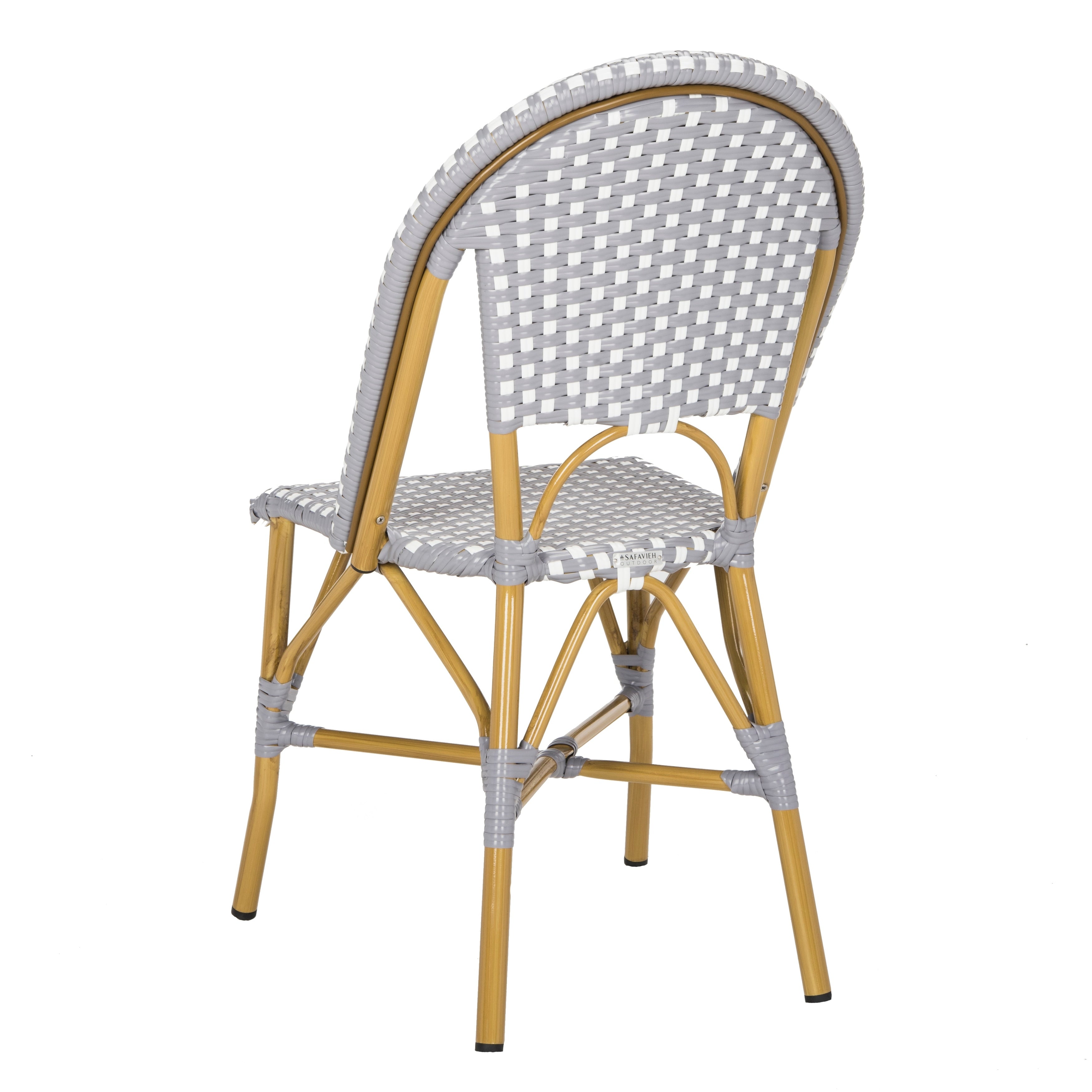 Chaise de salle à manger empilable SAFAVIEH Marolyn (lot de 2) - 18 L x 22 P x 35 H