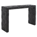 Console en rotin Mindel SAFAVIEH - 51 L x 14 P x 32 H