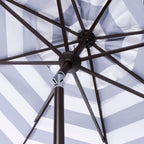 Parapluie rond à manivelle SAFAVIEH Outdoor Jaylee 11 pieds