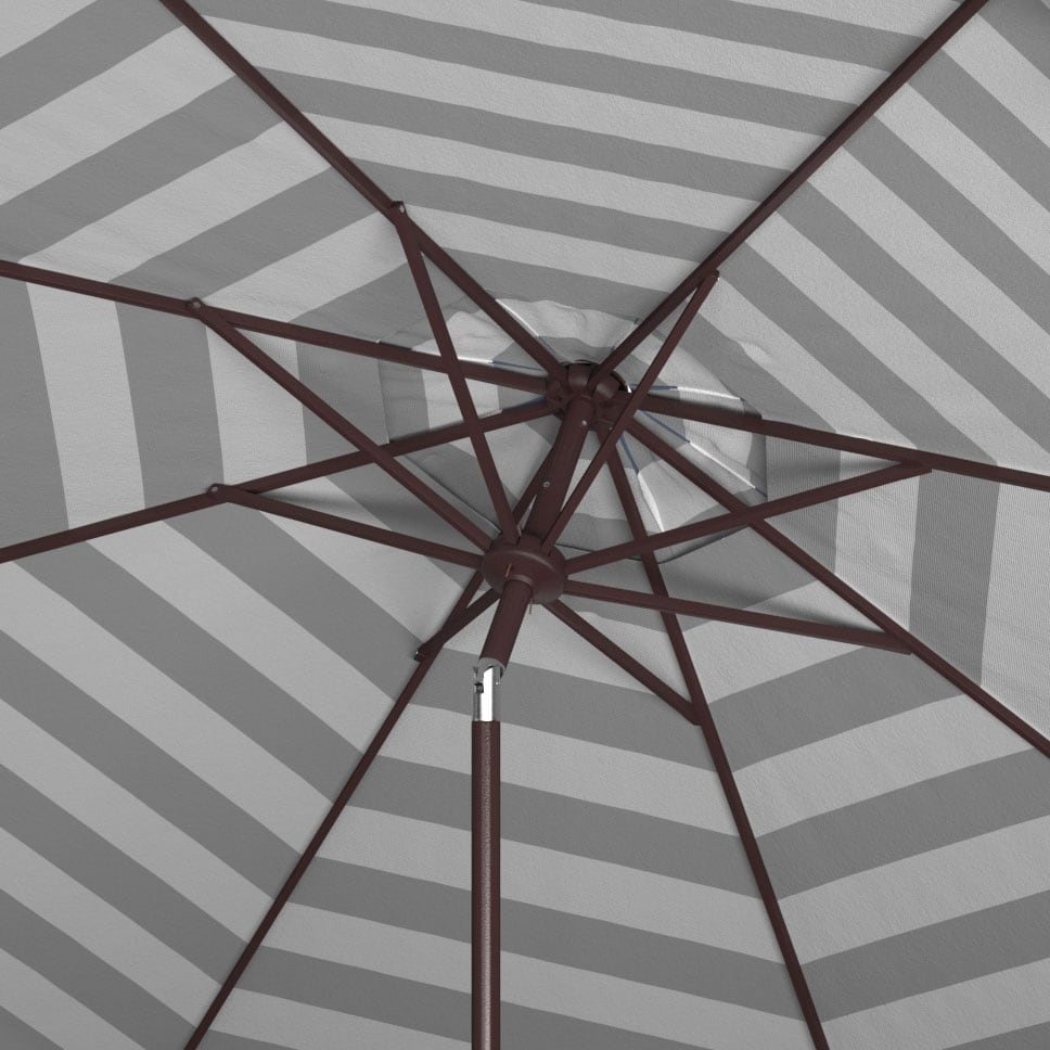 Parapluie rond à manivelle SAFAVIEH Outdoor Jaylee 11 pieds